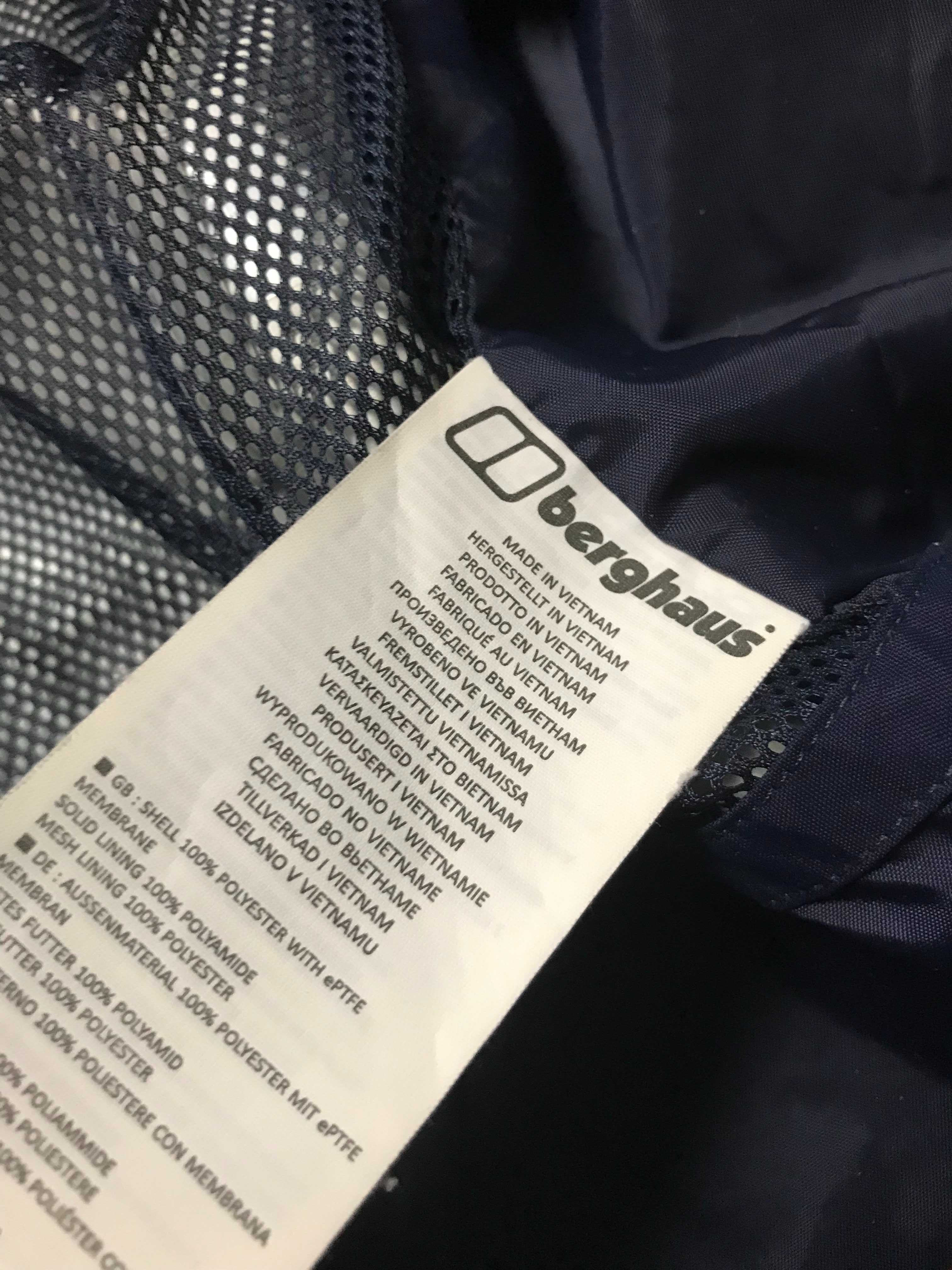 BERGHAUS Goretex r.S/M oryginalna kurtka męska