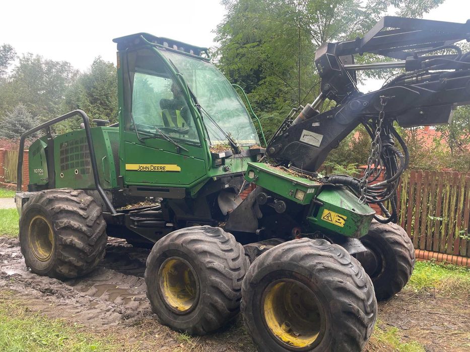 Harvester John Deere 1070D 2008 rok Maszyna leśna