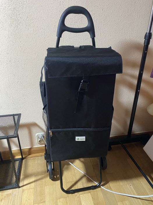 Wózek na zakupy składany z torbą