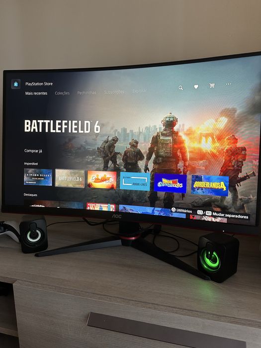 Monitor Gaming AOC C27G2ZE 27” Curvo 240Hz – Excelente Estado