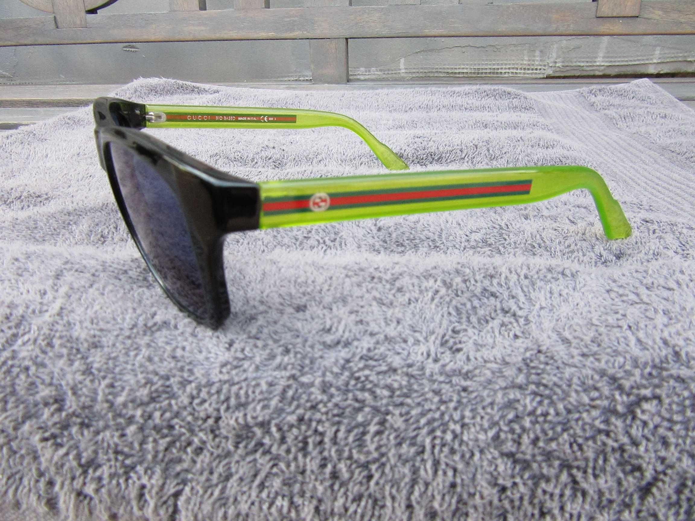 Okulary przeciwsłoneczne GUCCI  styl Retro prostokątne