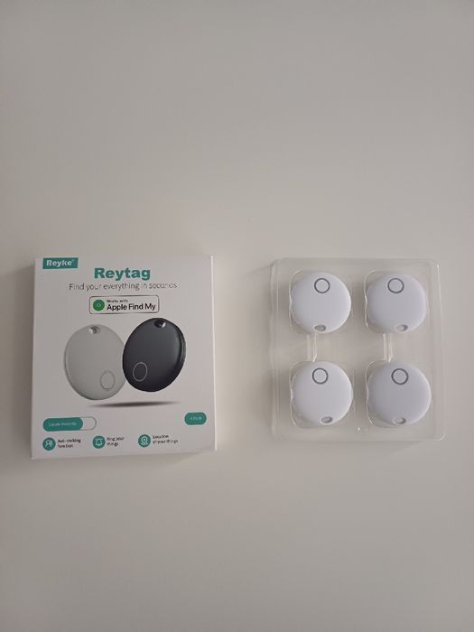 Lokalizator Kluczy, Bagażu, Walizki, Portfela Reyke Dla Apple, 4 szt.