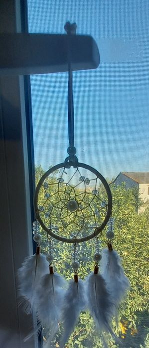 Подвесное украшение в автомобиль  ловец снов