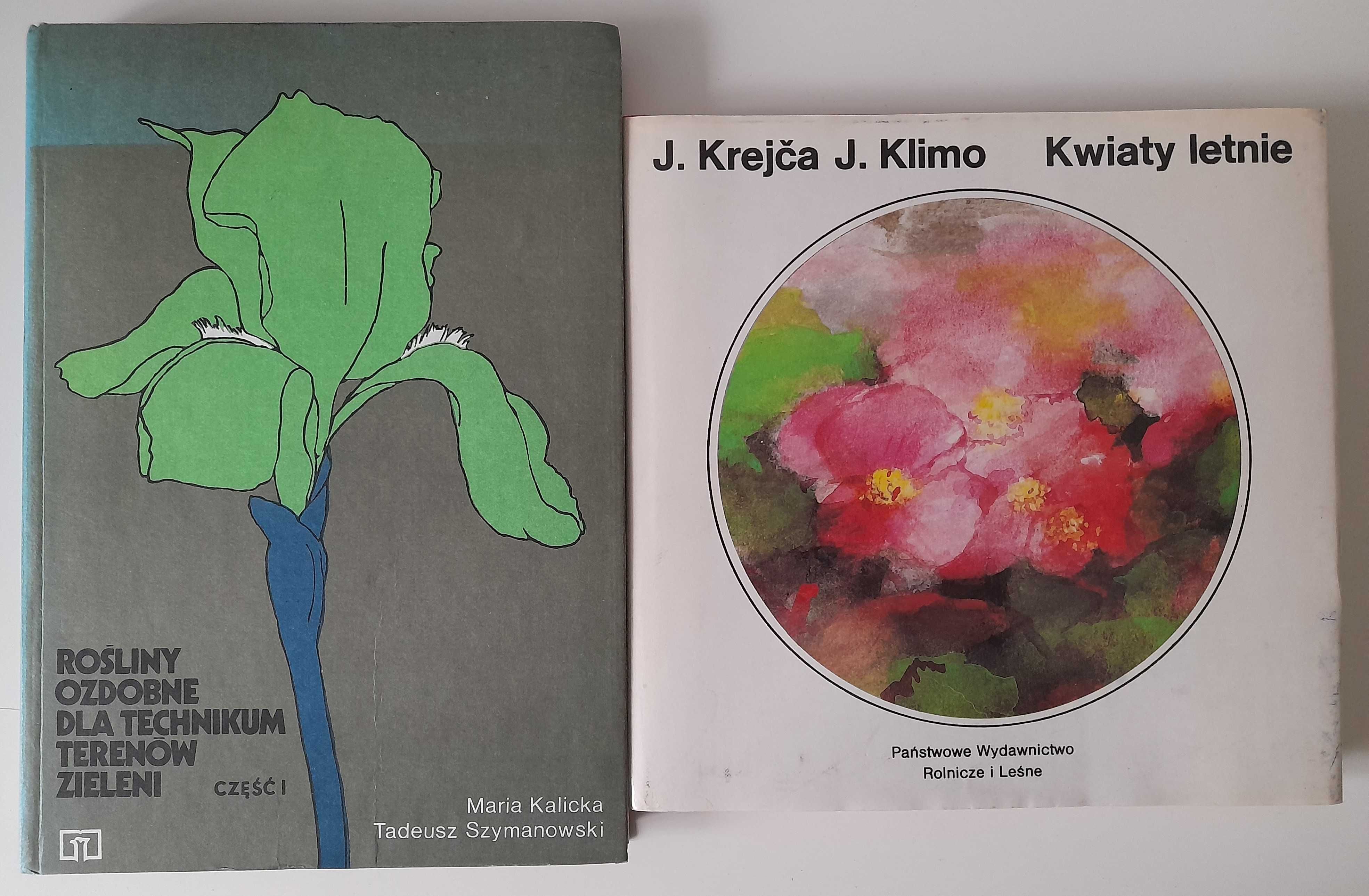 Kwiaty i krzewy ozdobne w ogródku Izabella Kiljańska + 2 książki