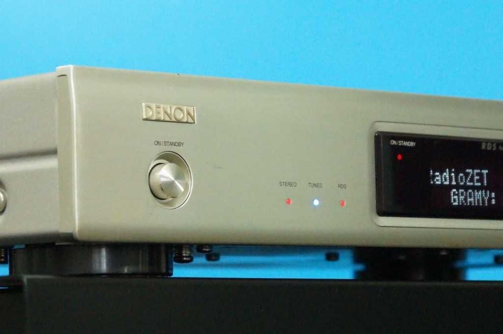 Tuner radiowy FM Denon TU-1500 AE srebrny piękny stan okazja Gwarancja