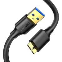 Kabel Usb 3.0 - Micro Usb 3.0 Ugreen  Us130 0.5M (Czarny)