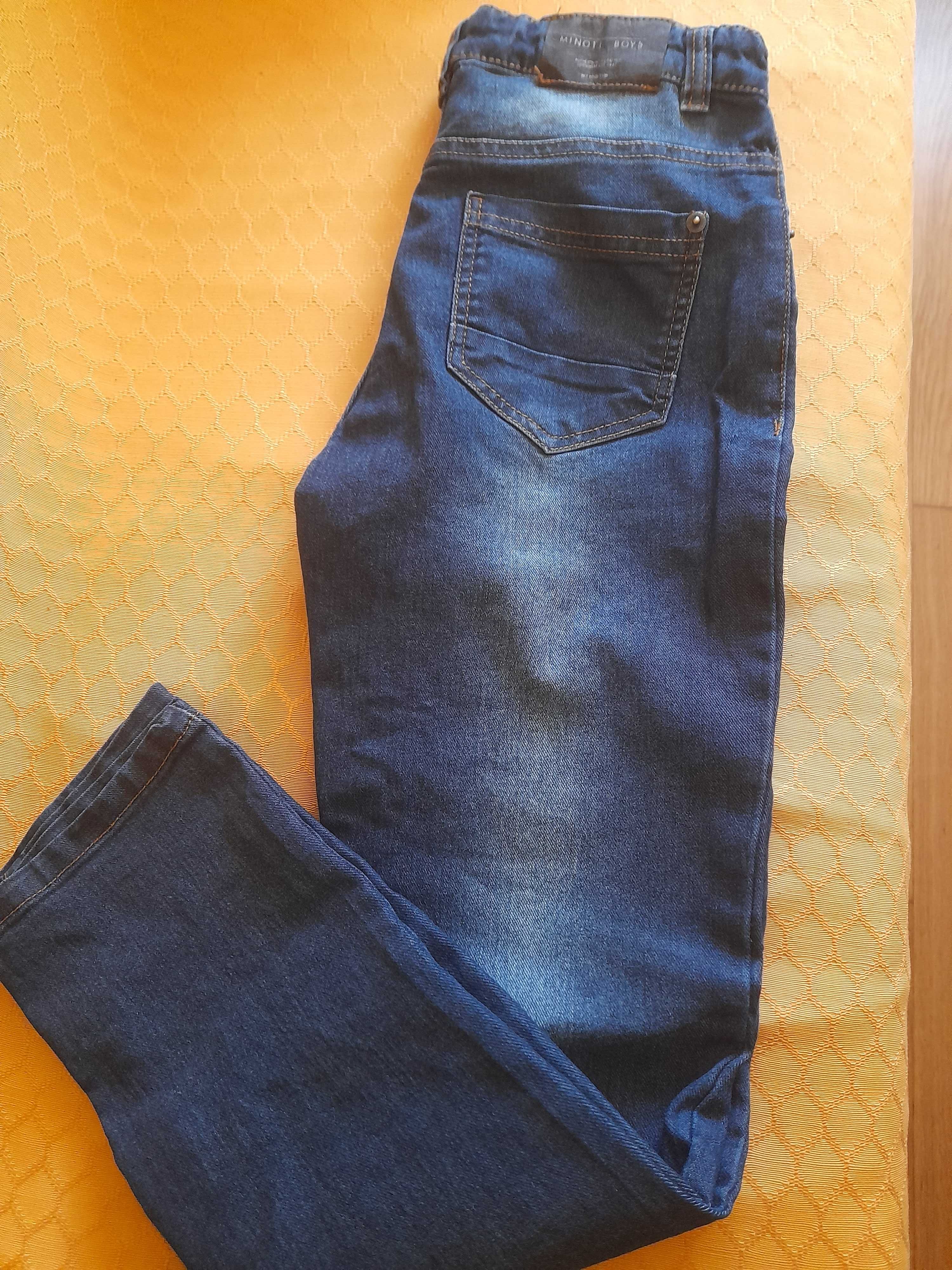 Spodnie, koszula jensowa  140-146