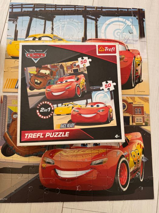 Puzzle autka trefl