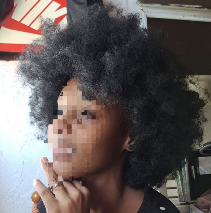 Peruca Afro  africana