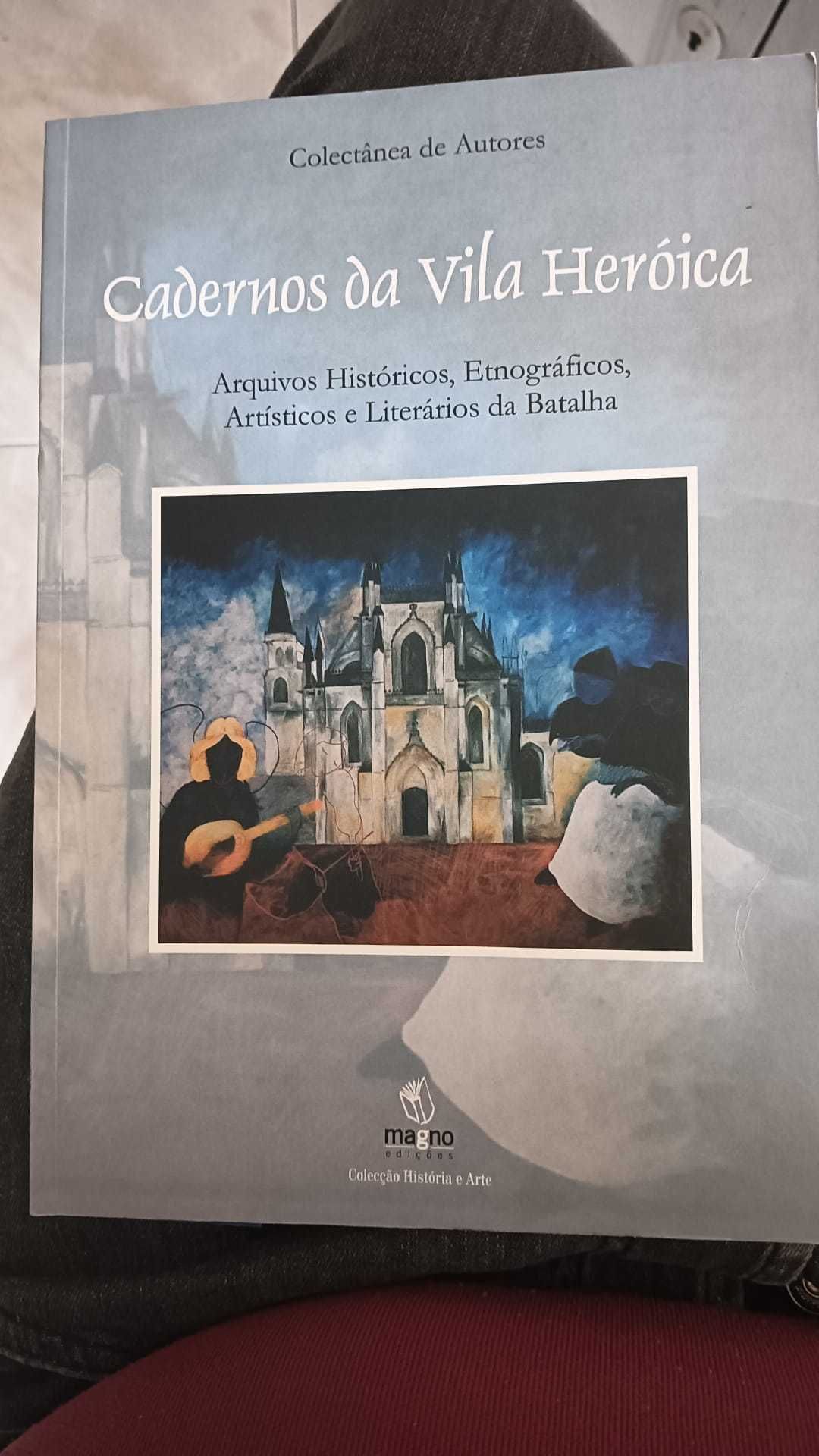 Conjunto de 7 livros de História e Literatura Portuguesa