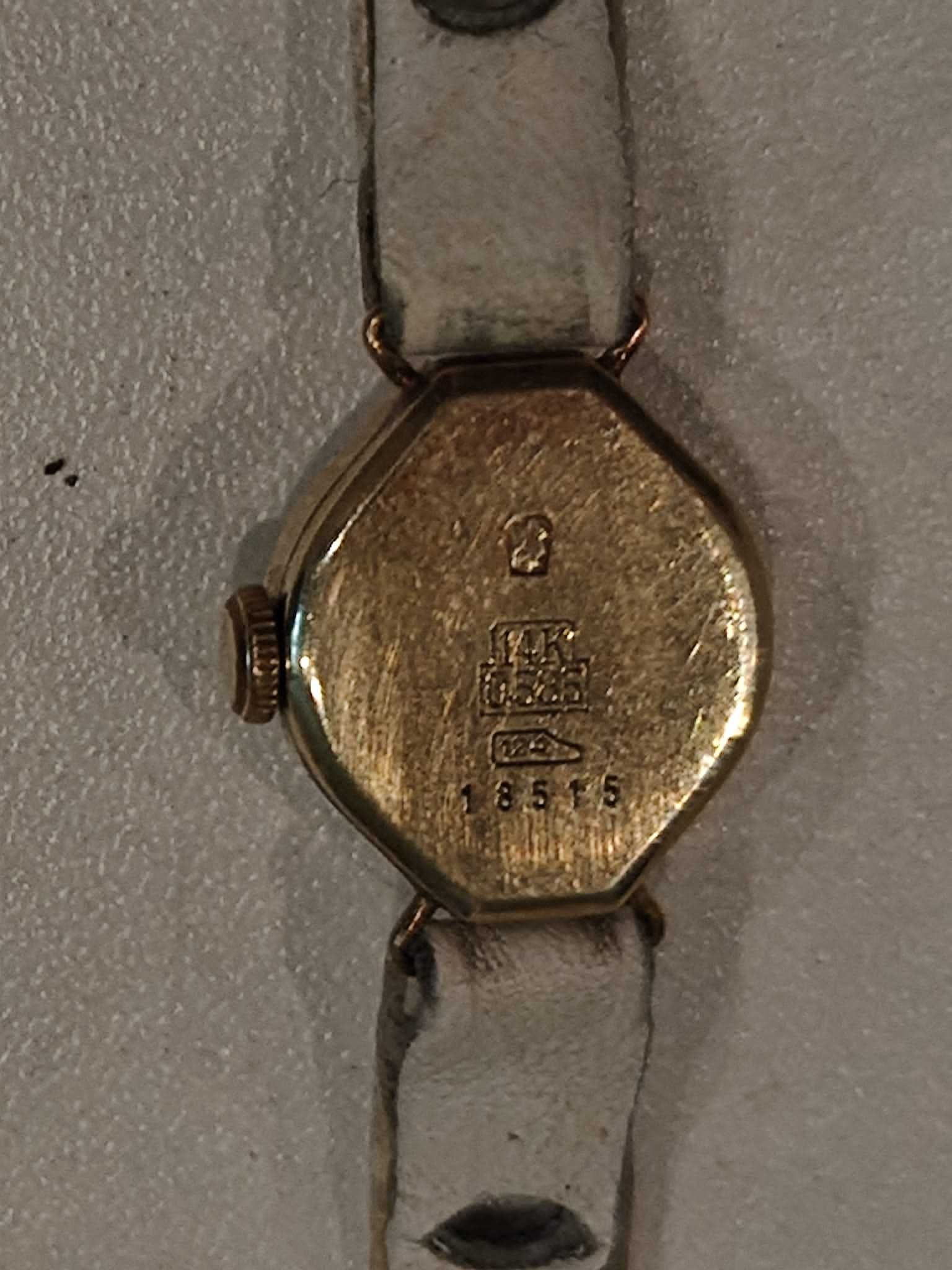 Złoty zegarek damski Roamer 14k 585