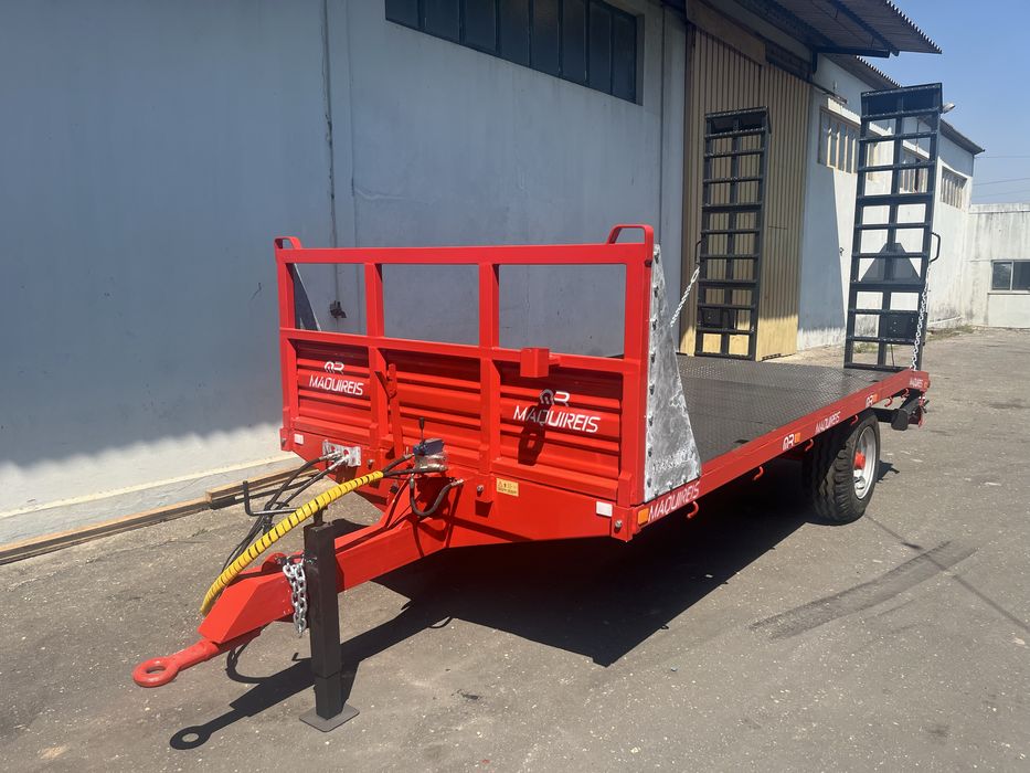 Reboque agricola porta maquinas 4t