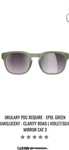 Okulary sportowe zielone poc