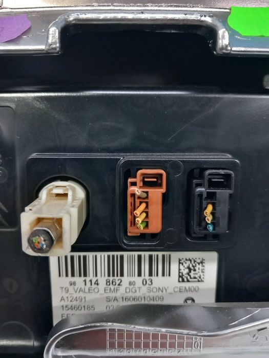 Display GPS ecrã tablier Peugeot 308