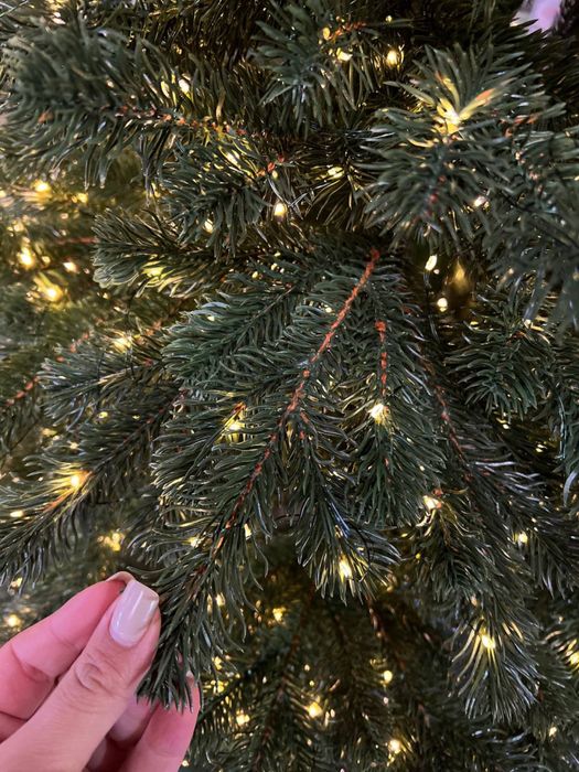 а Роса Хвоя Лапа Мішура гірлянда 50м / 100м / 200м