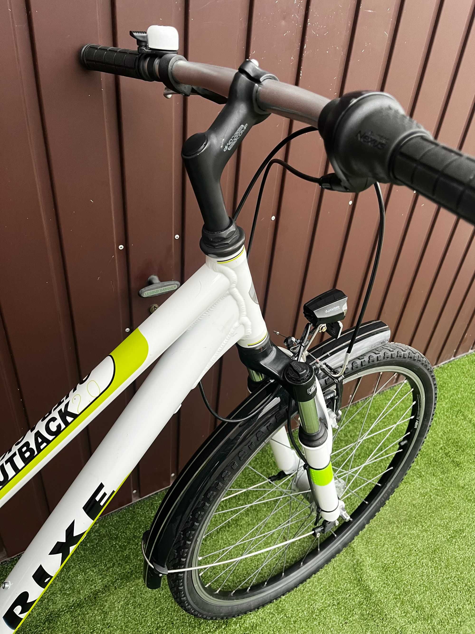 Rower RIXE OUTBACK/alu./amor./koła 26"/prądnica/Shimano NEXUS 7