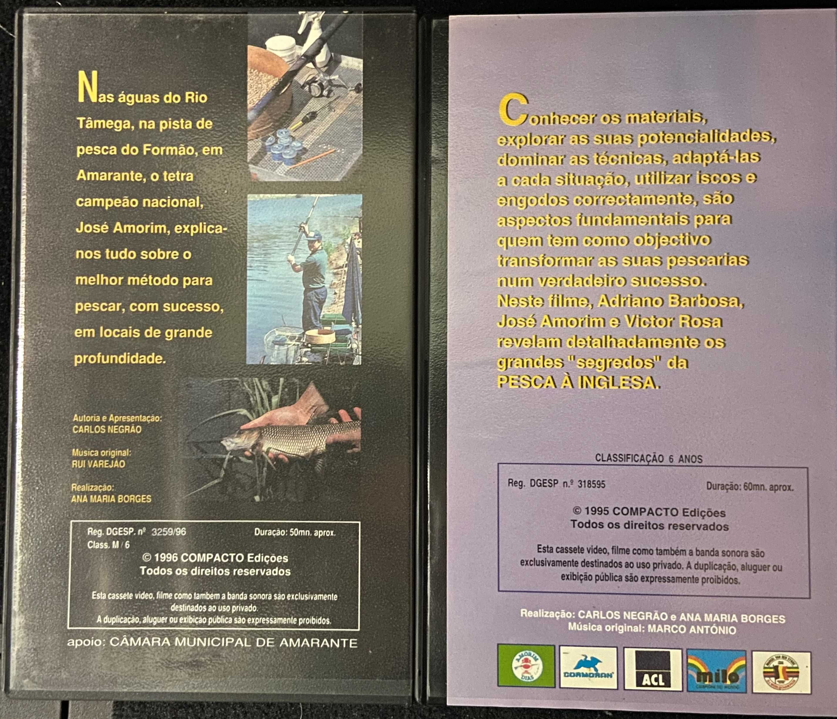 Pesca à Bolonhesa e à Inglesa - 2 VHS