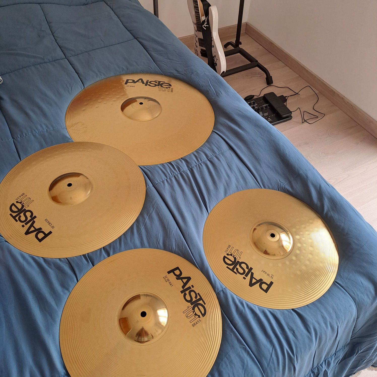 Set Prato bateria paiste