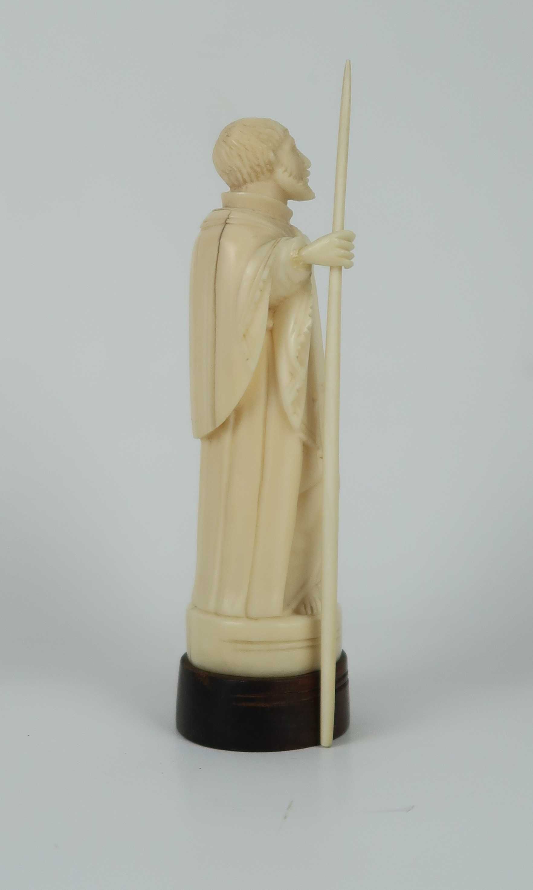 Escultura de São Francisco Xavier 12 cm altura