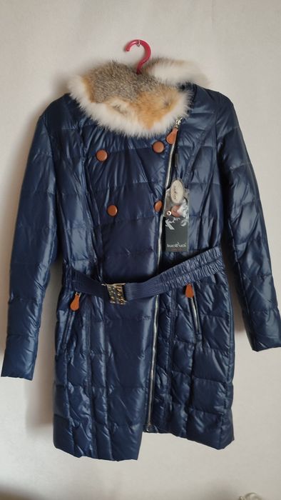 Пальто-пуховик зимний женский