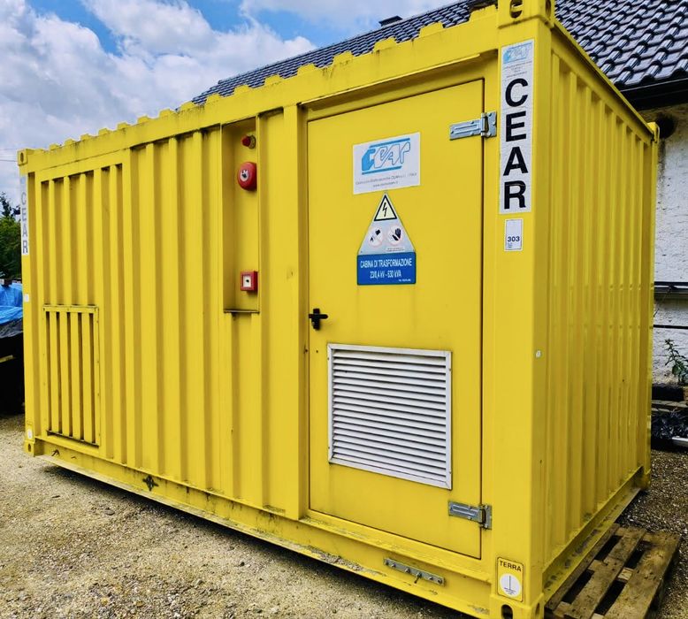 Trafostacja mobilna - transformator 630 kVA SEA - 23 kV +/-1 kompletna