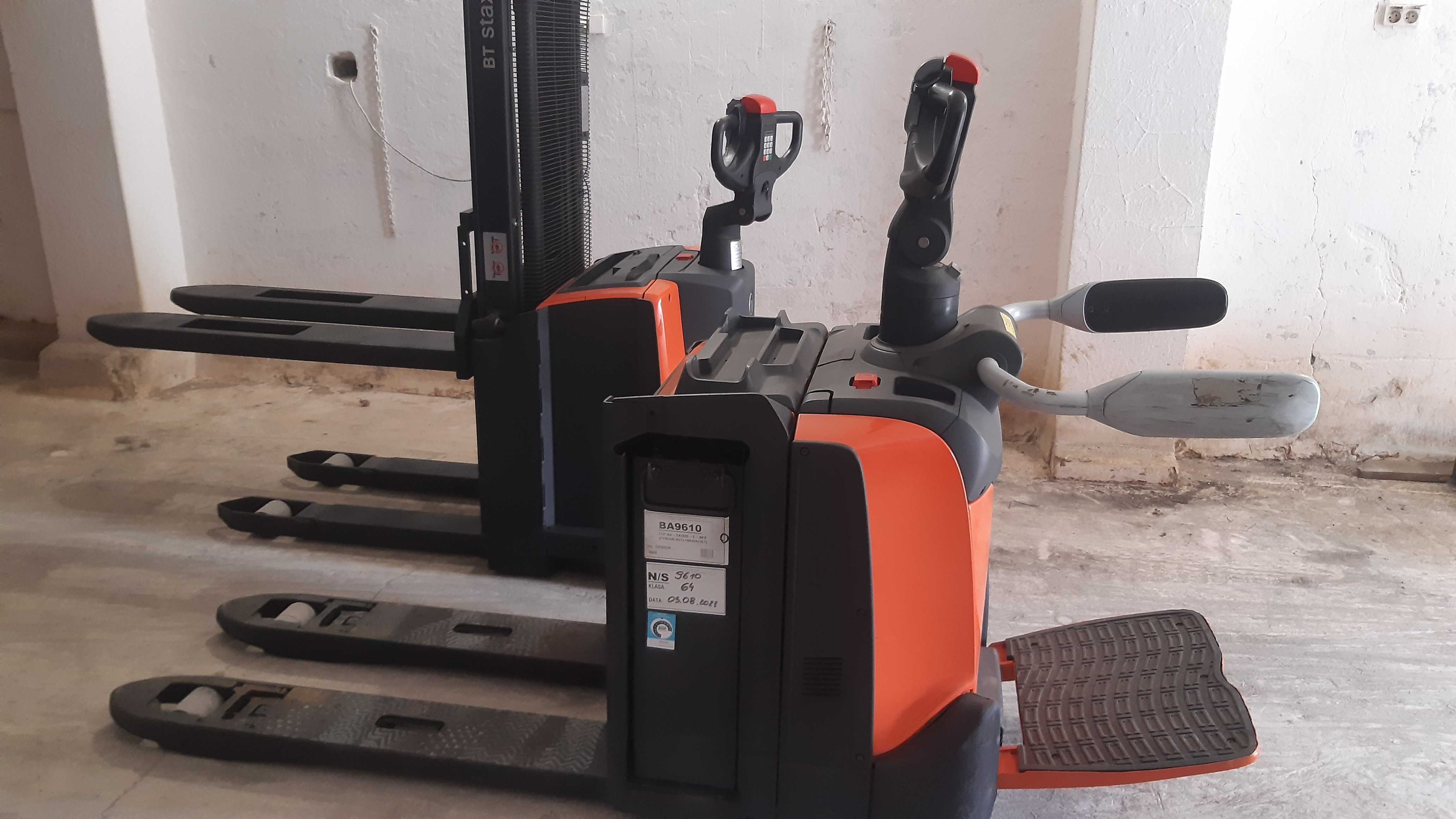 Paleciak elektryczny, wózek Toyota BT LPE 200