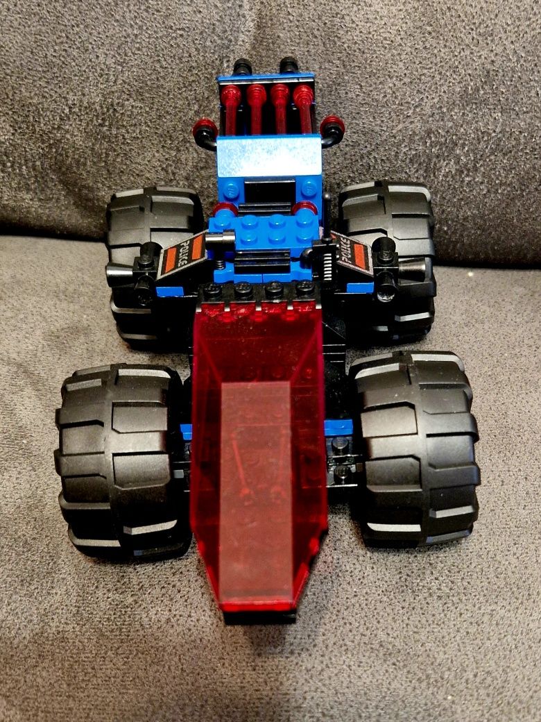 stare klocki LEGO Space Police 6895 Spy-Trak I Ciezarowka auto traktor