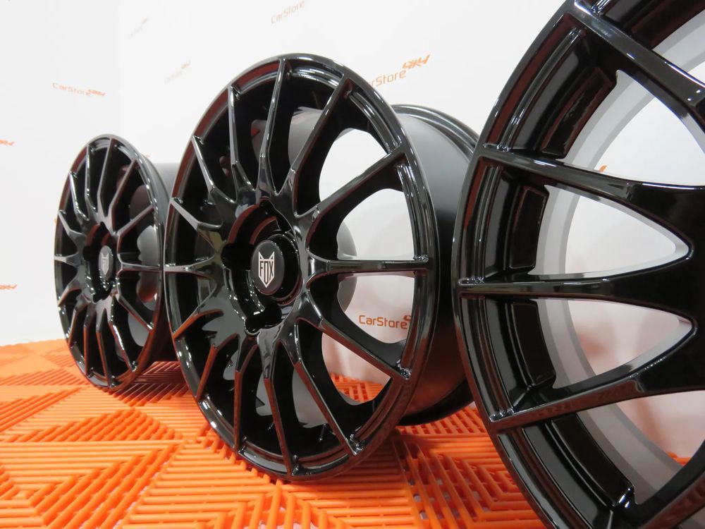 Jantes Fox Fx004 15 x 6.5 et 20 4x108 65.1 Preto Brilhante