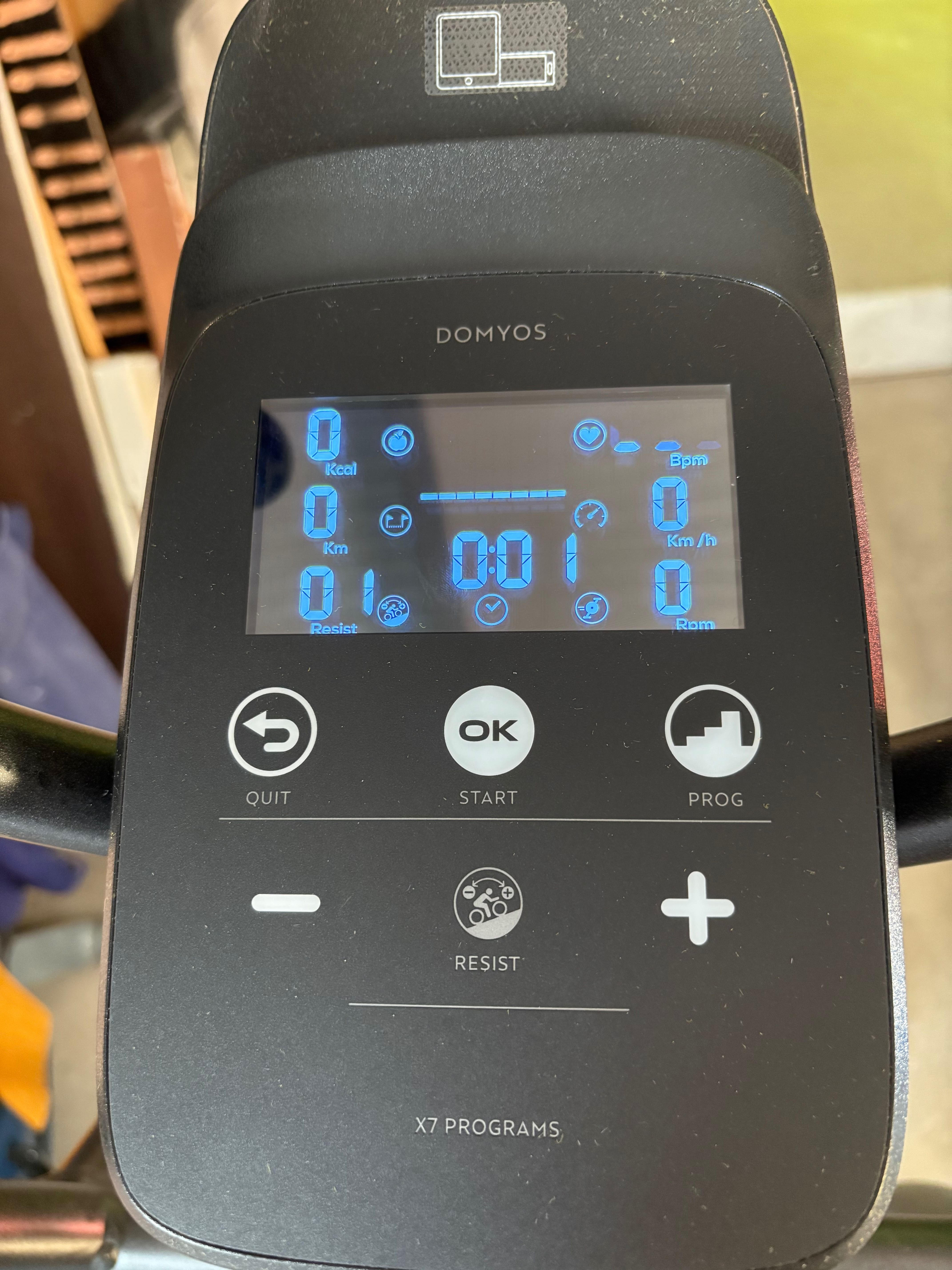 Bicicleta Elíptica Domyos Essential 120 – Pouco uso!