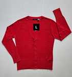 Esmara Nowy czerwony bordowy kardigan sweter roz M- L