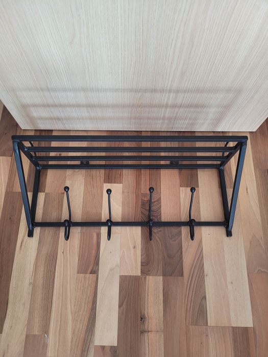 Zestaw do przedpokoju porządny wieszak z szafka na buty