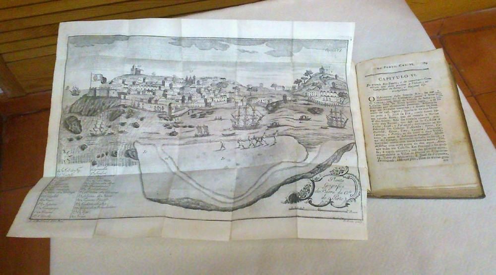 Descripção Topografica Historica Cidade do Porto 1789 4Grav. originais