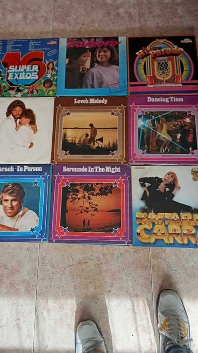 lote de discos de vinil