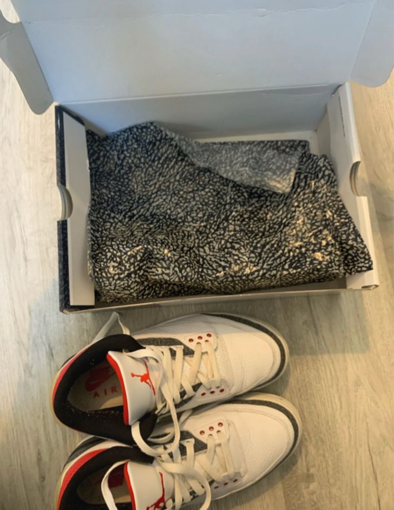 Jordan 3 denim originais