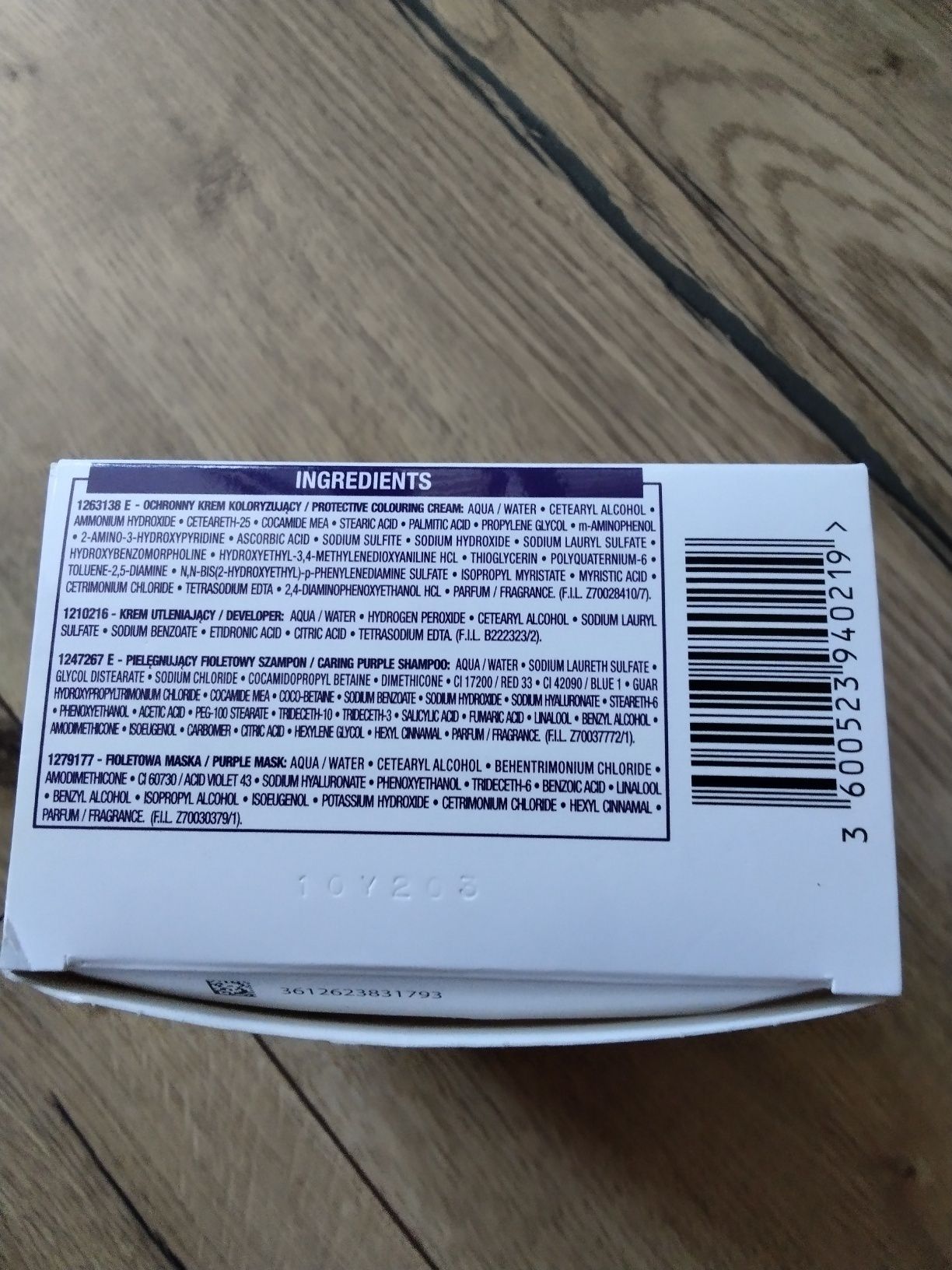 Farba do włosów 7.11 Loreal Paris Excellence cool creme