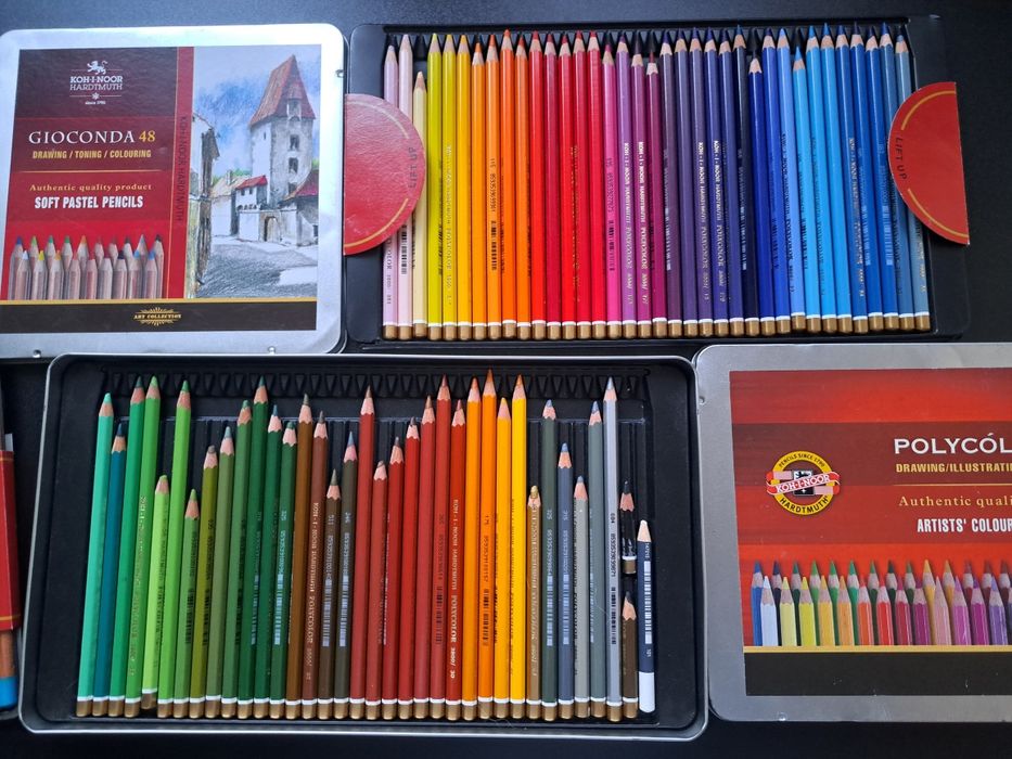 Zestaw kredek koh I noor gioconda 48 polycolor 72