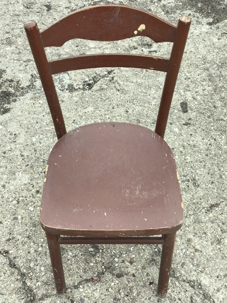 Krzesło drewniane antyk