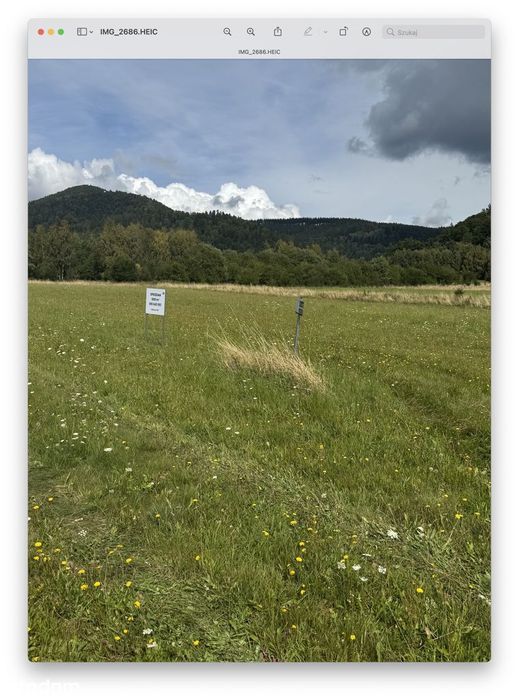 Sprzedam widokową działkę budowlaną z pozwoleniem na budowę w Jaworku