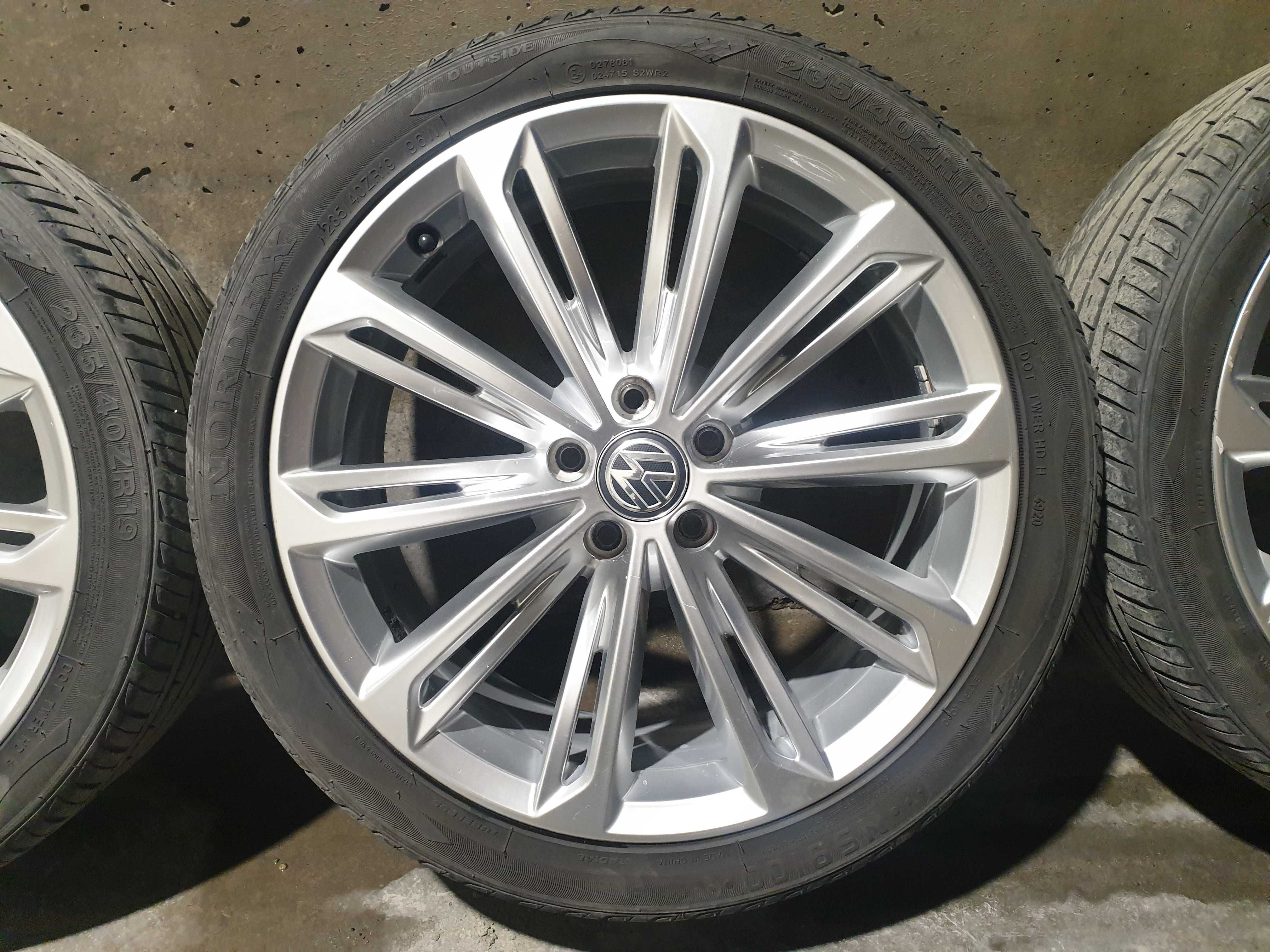 Oryginalne felgi Verona 19" VW passat B8 r-line