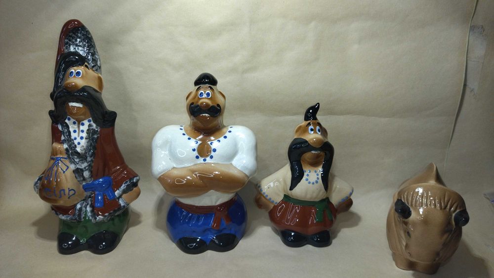 Статуэтки Запорожские казаки, Фігурки Запорізькі козаки,фигурки козаки