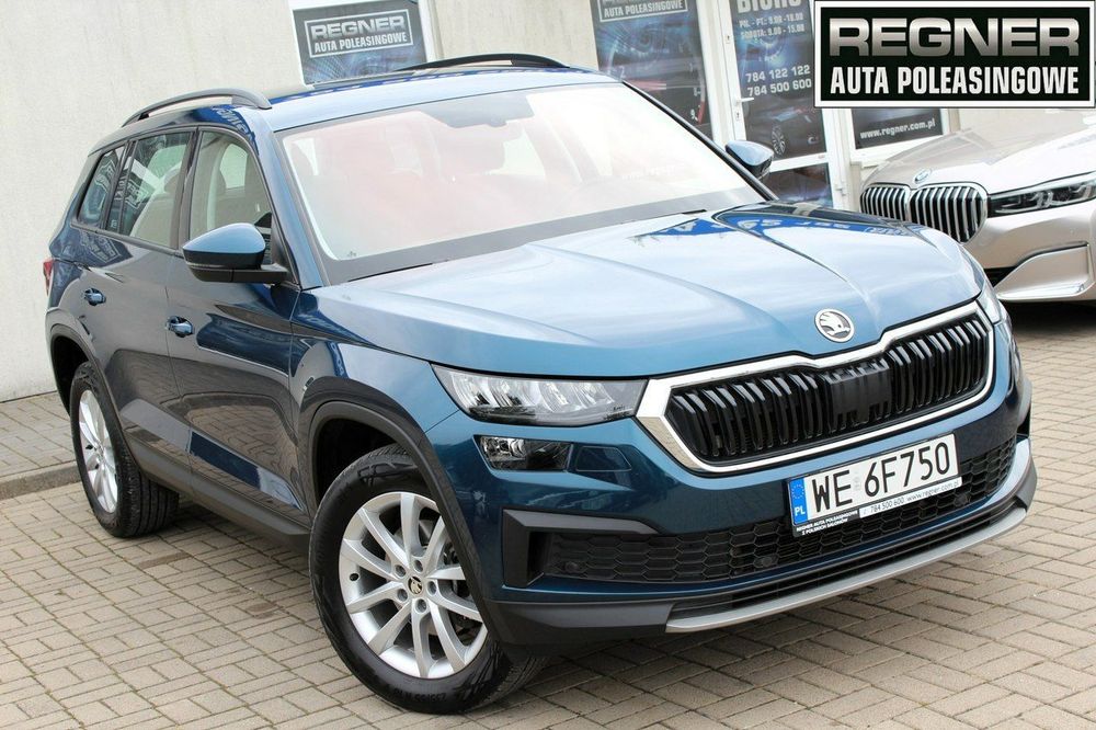 Skoda Kodiaq 4x4 SalonPL FV23% DSG Ambition LED TempomatACC Grz.Szyba 1WŁ Gwarancja