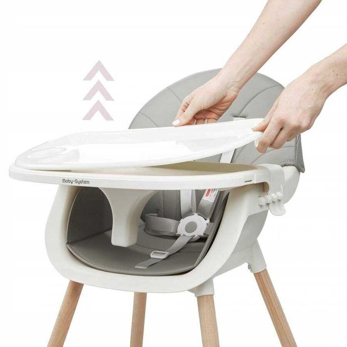 Стільчик для годування Moby System 91 х 45,5 х 56 см