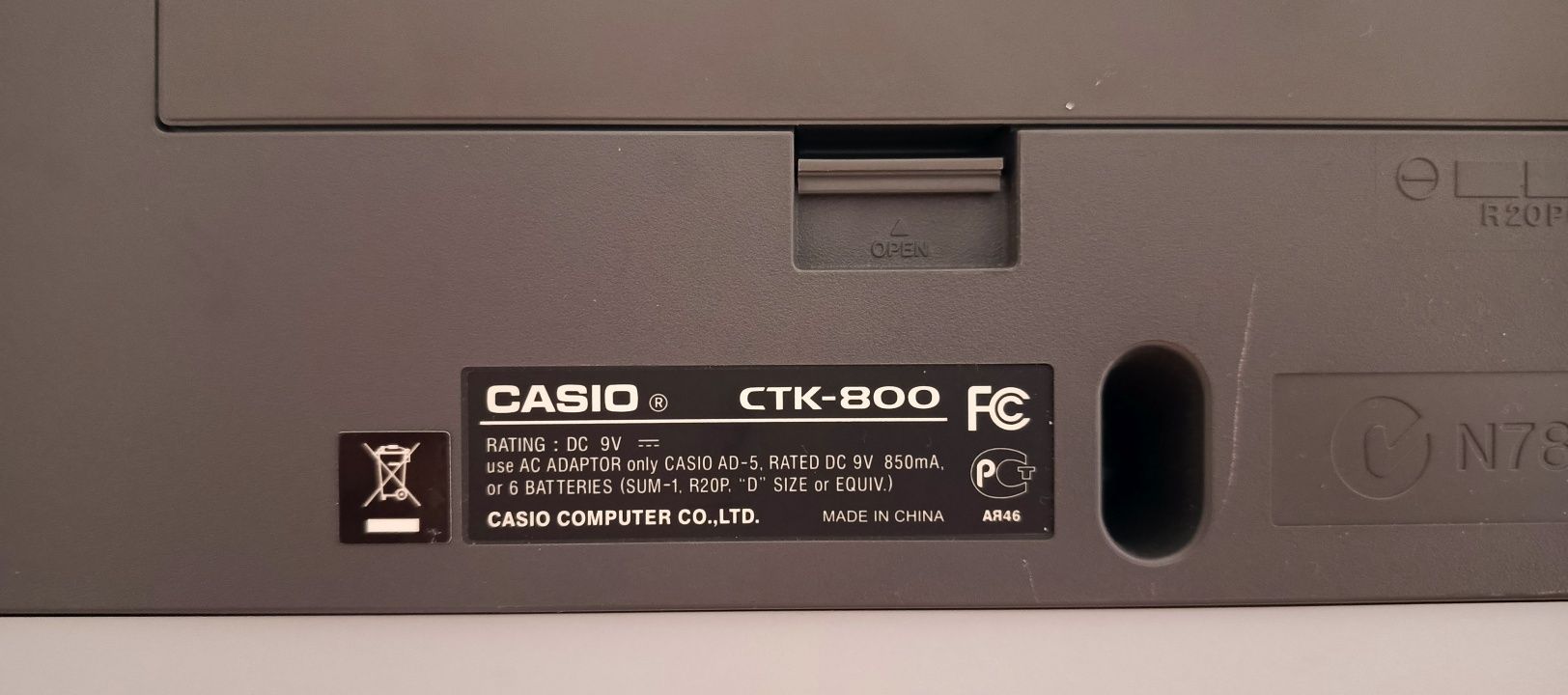 Синтезатор Casio CTK-800