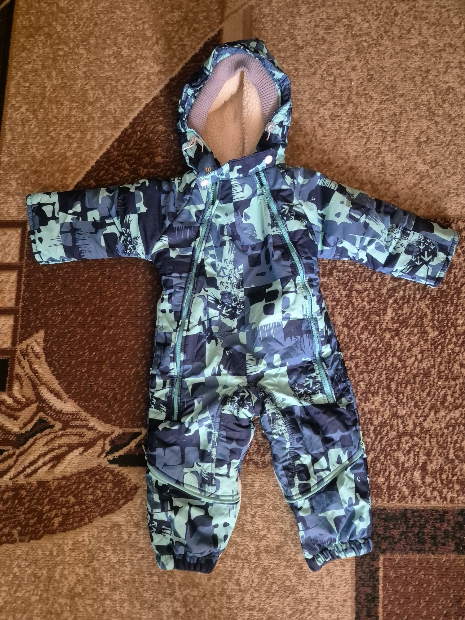 Комбинезон зимний, овчина
