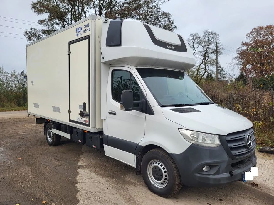 Mercedes-Benz Sprinter 316 CDI 2020r MAXI 160KM Izoterma Chłodnia Mroźnia Agregat Sypialnia Webasto  Mercedes Sprinter 316 CDI Izoterma Oryginał sypialnia 2020r Max IVECO