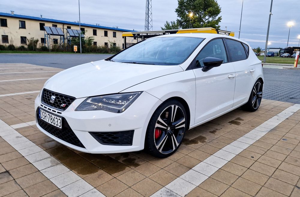 SEAT LEON CUPRA 2.0 TSI 280KM! Full Led DSG Salon Polska Bezwypadkowy