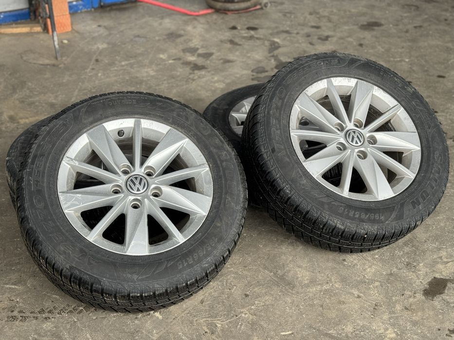 Диски з резиной на Volkswagen golf