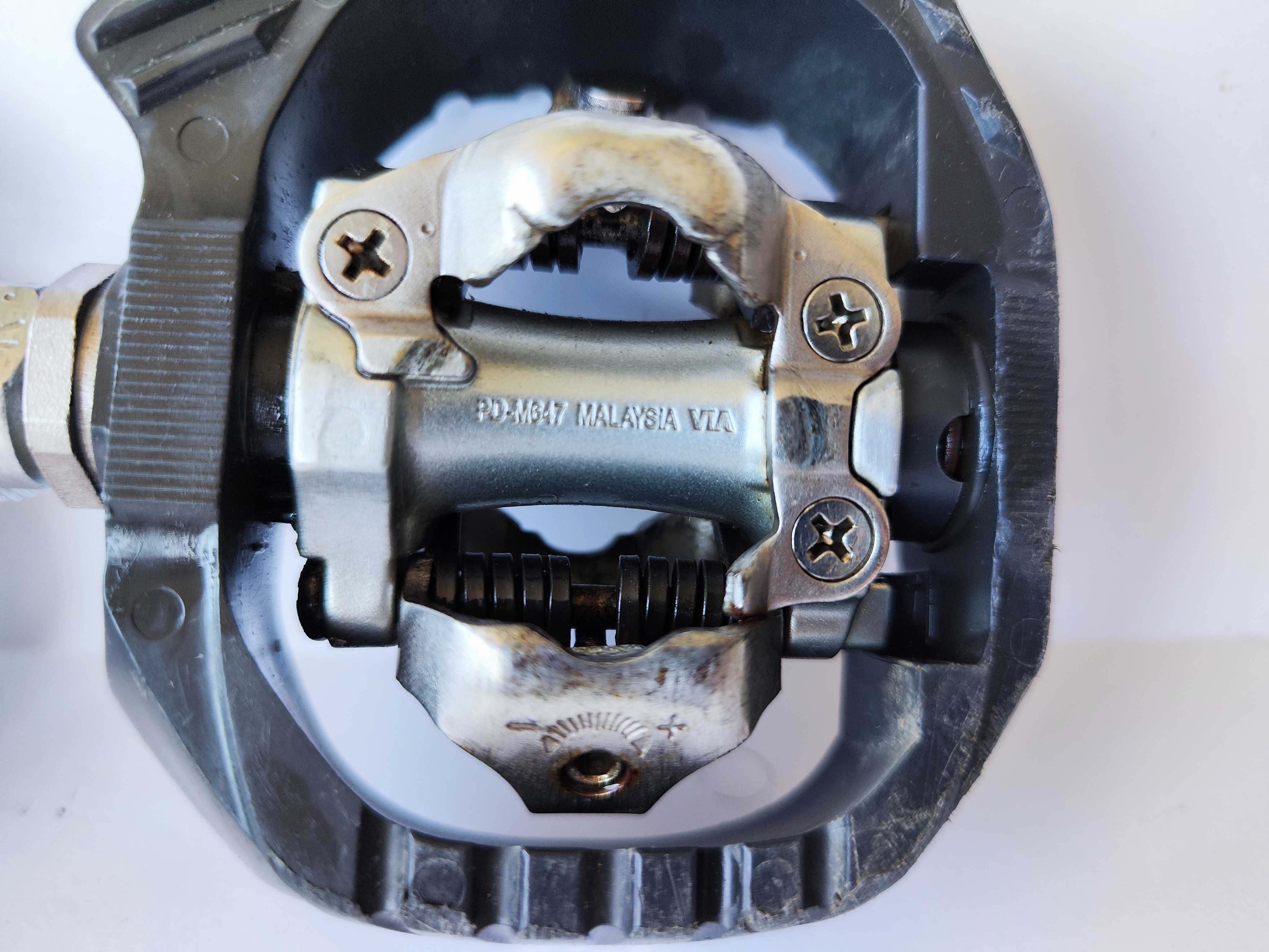 Pedais MTB Shimano PD-M647 SPD dupla face