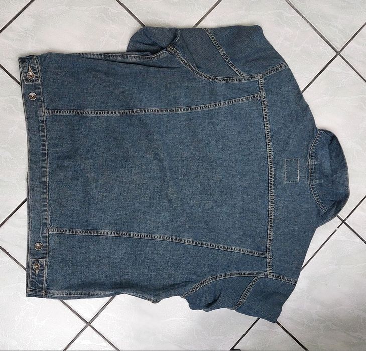 Kurtka jeansowa baggy opium affliction alternative aesthetic edgy y2k
