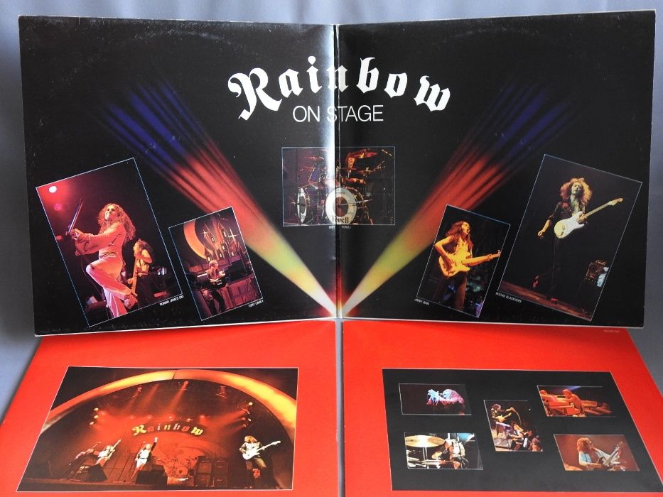 Rainbow ‎On Stage LP 1977 UK 2 пластинки NM Великобритания 1st press